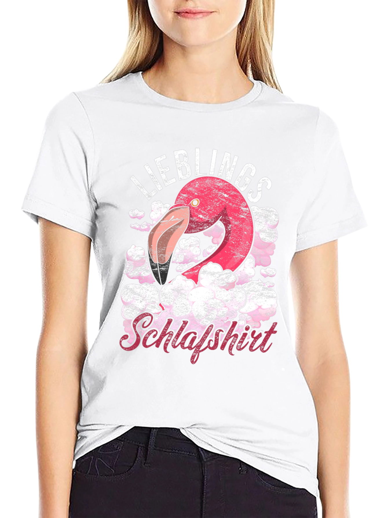 Flamingo Liebling Schlafshirt Graphic T-Shirt