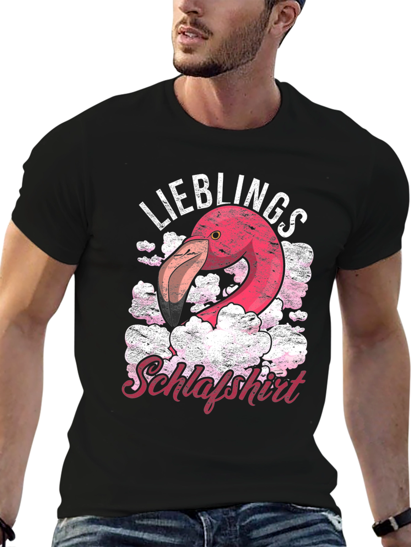 Flamingo Liebling Schlafshirt Graphic T-Shirt