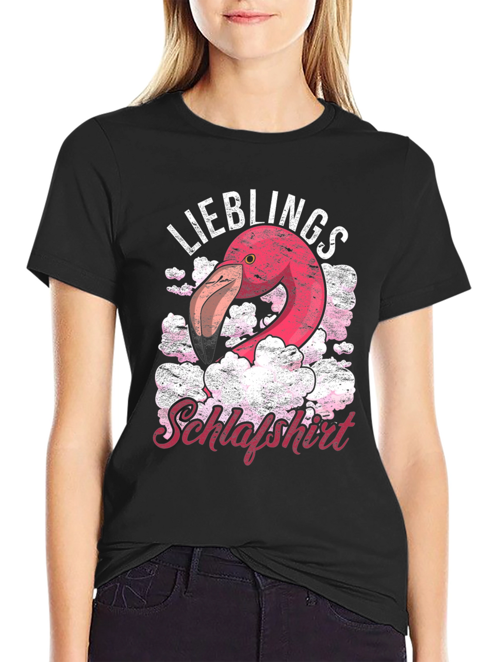 Flamingo Liebling Schlafshirt Graphic T-Shirt