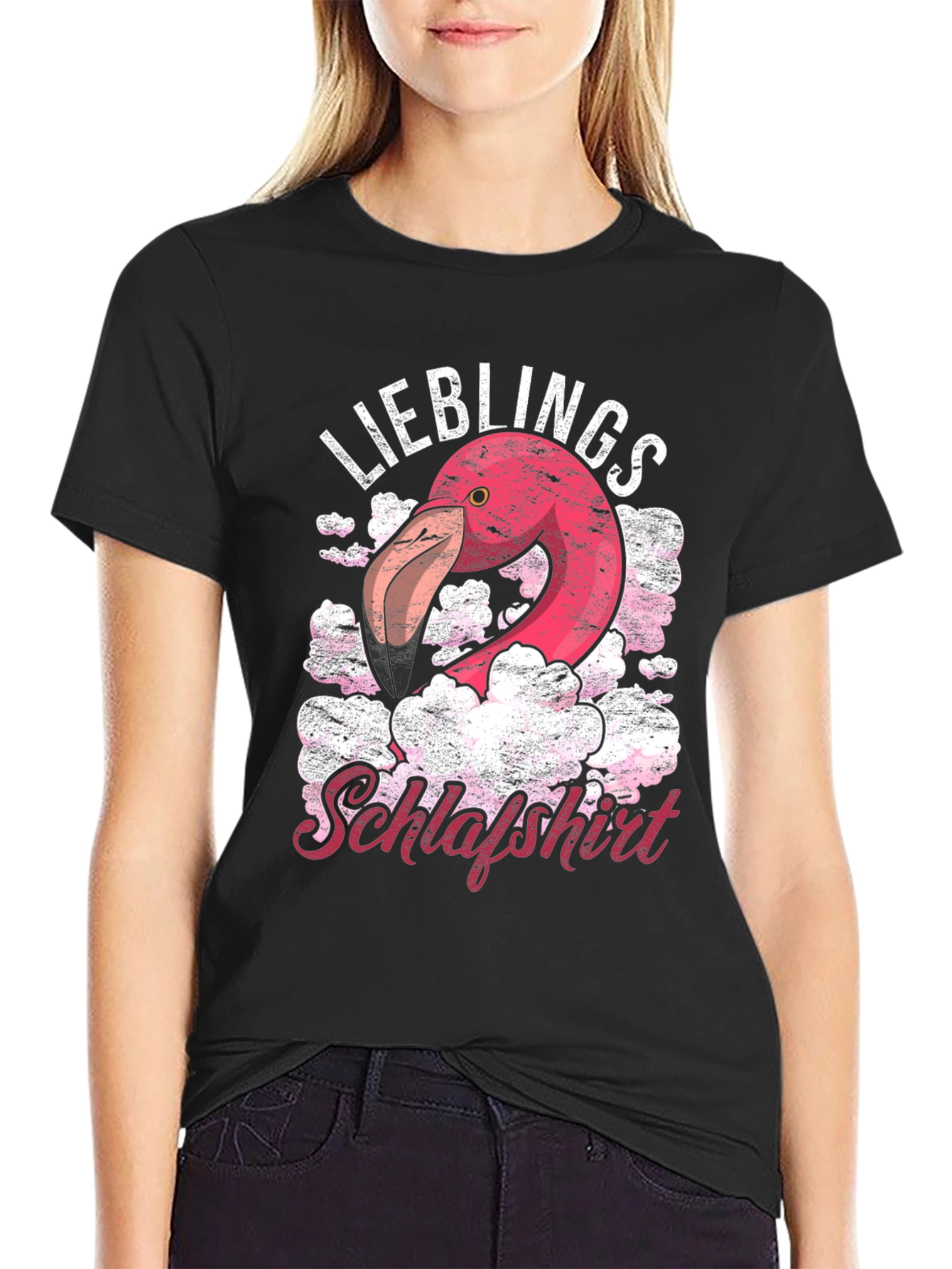 Flamingo Liebling Schlafshirt Graphic T-Shirt