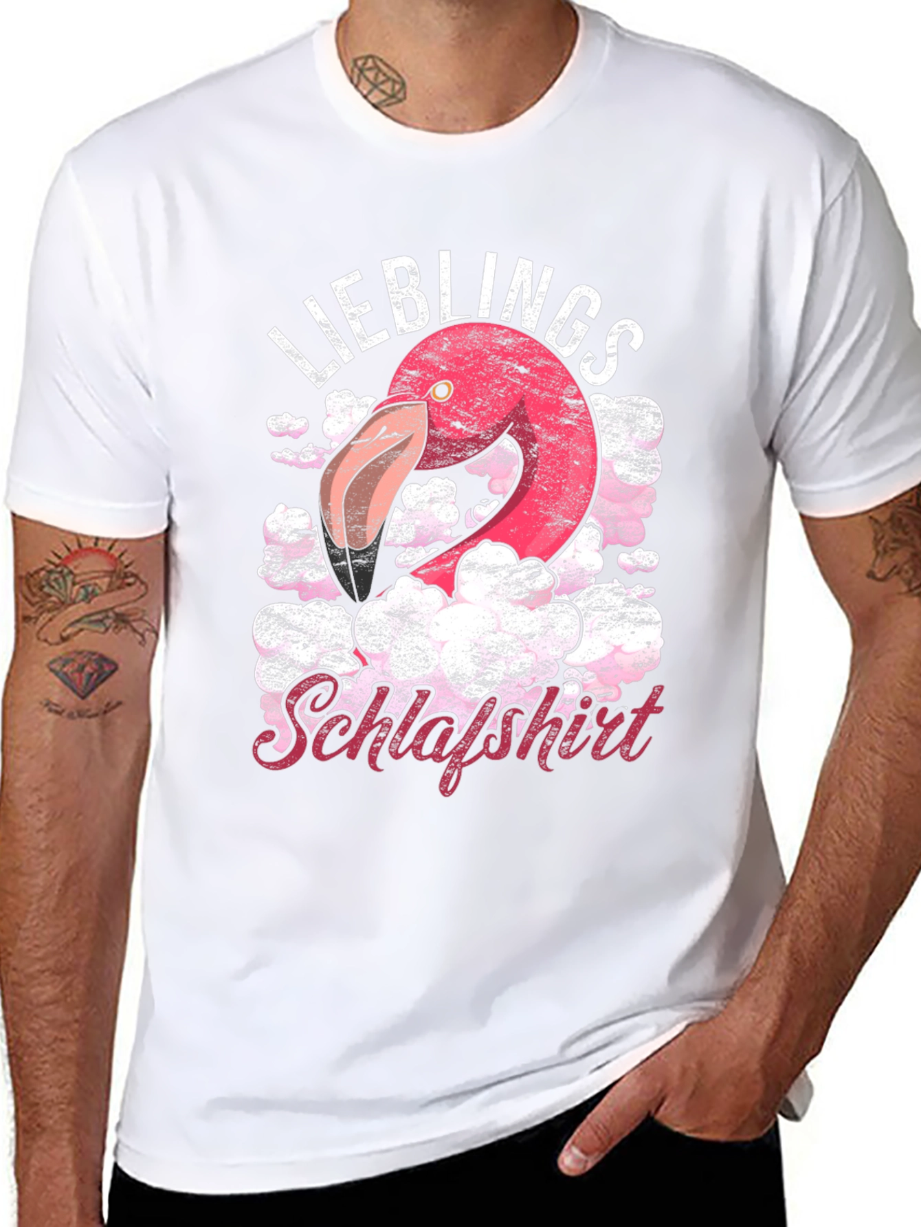 Flamingo Liebling Schlafshirt Graphic T-Shirt