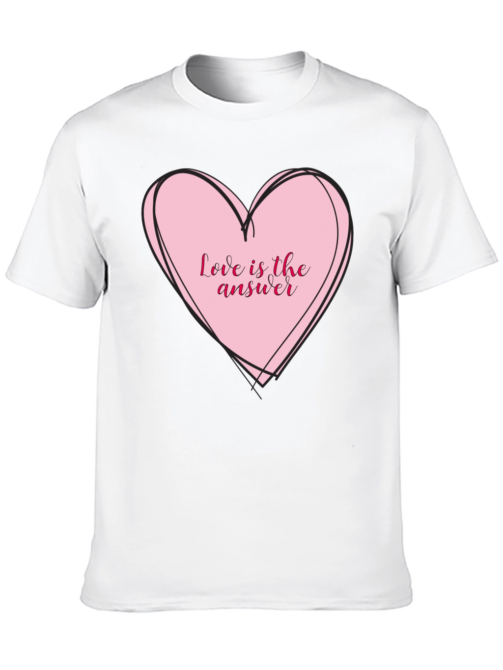 Love is the Answer Graphic T-Shirt