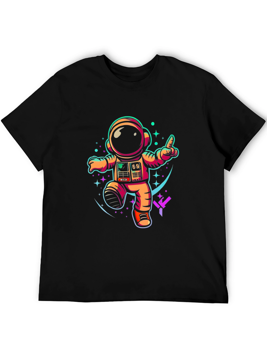 Astronaut Graphic T-Shirt - Cool Space Design