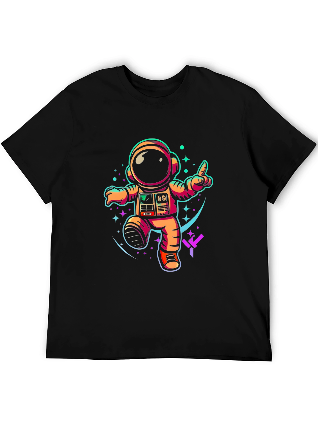 Astronaut Graphic T-Shirt - Cool Space Design