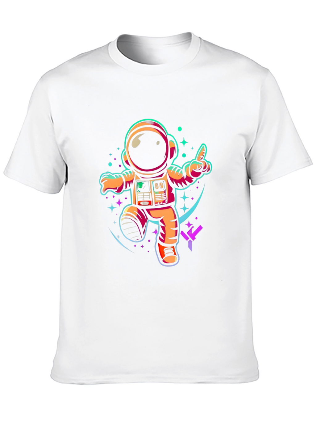 Astronaut Graphic T-Shirt - Cool Space Design