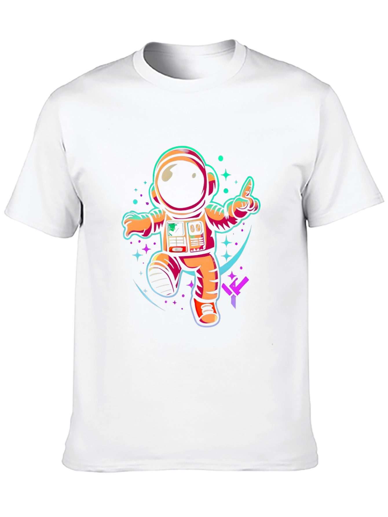 Astronaut Graphic T-Shirt - Cool Space Design