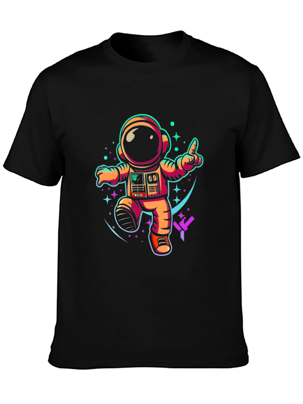 Astronaut Graphic T-Shirt - Cool Space Design