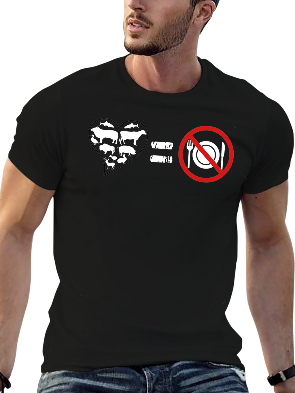 Vegan Animal Rights Graphic Tee