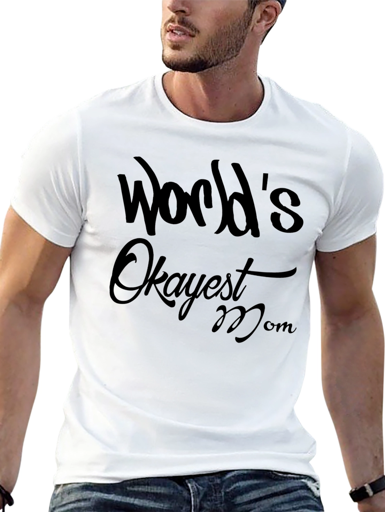 Worlds Okayest Mom T-Shirt