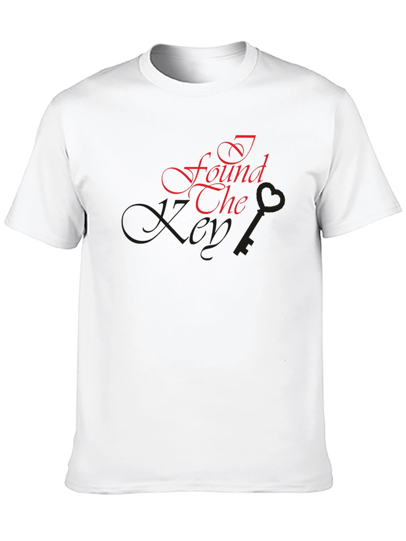 I Found The Key Black T-Shirt