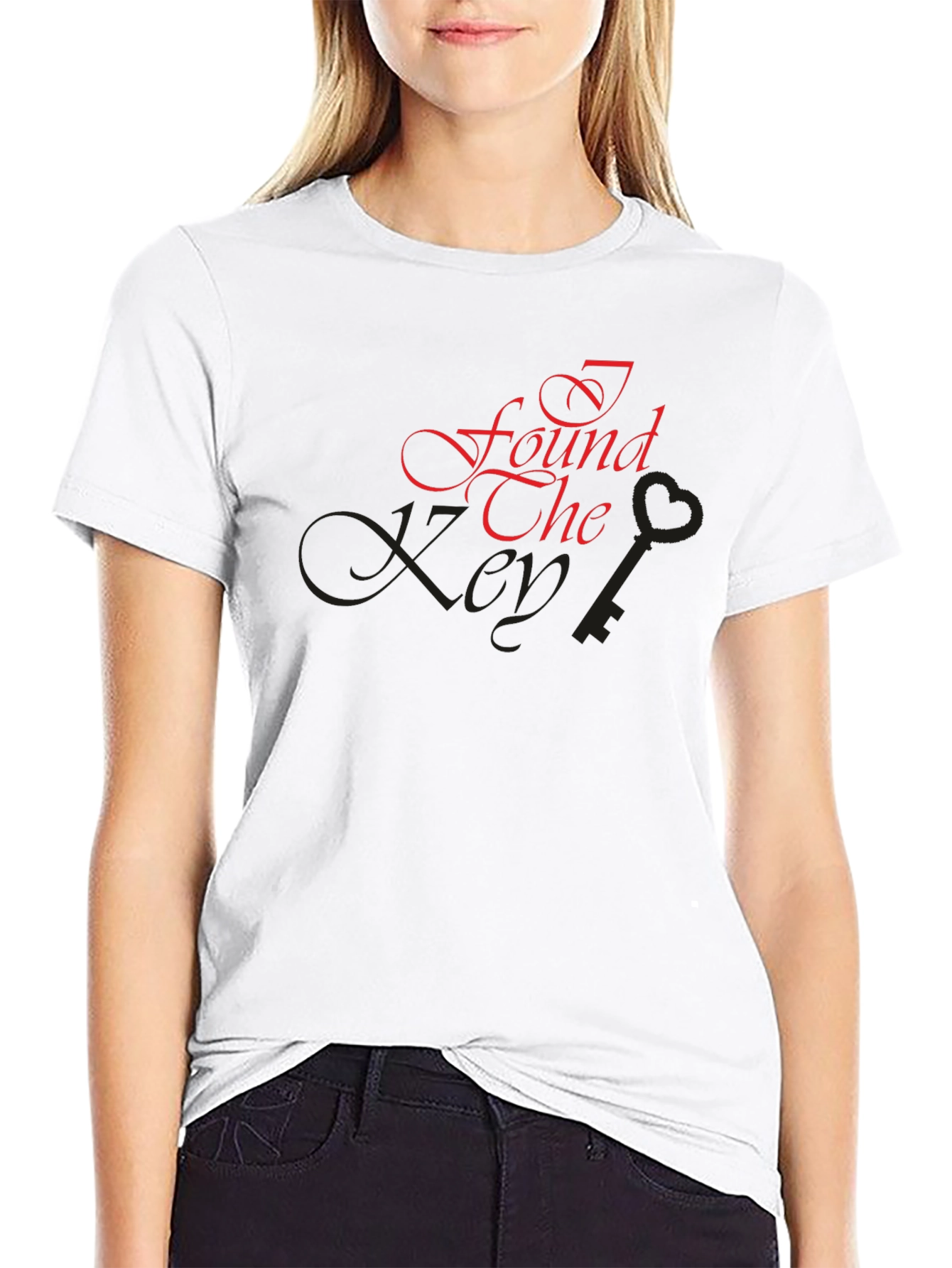 I Found The Key Black T-Shirt