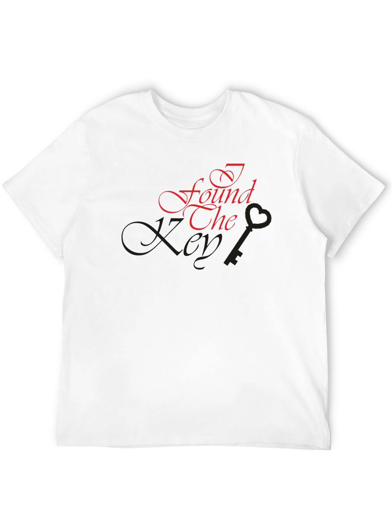 I Found The Key Black T-Shirt