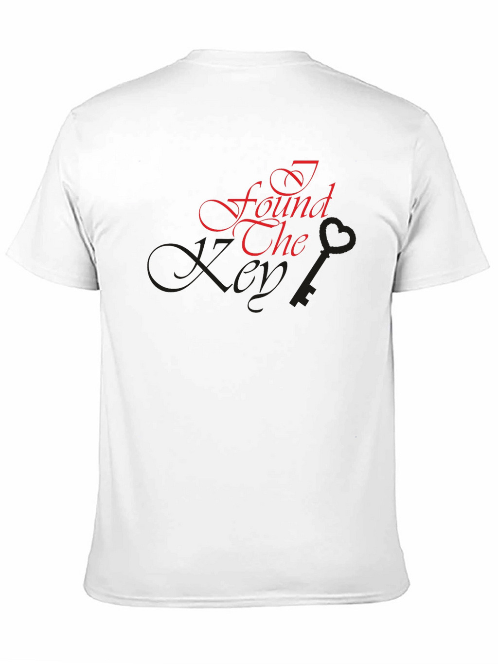 I Found The Key Black T-Shirt