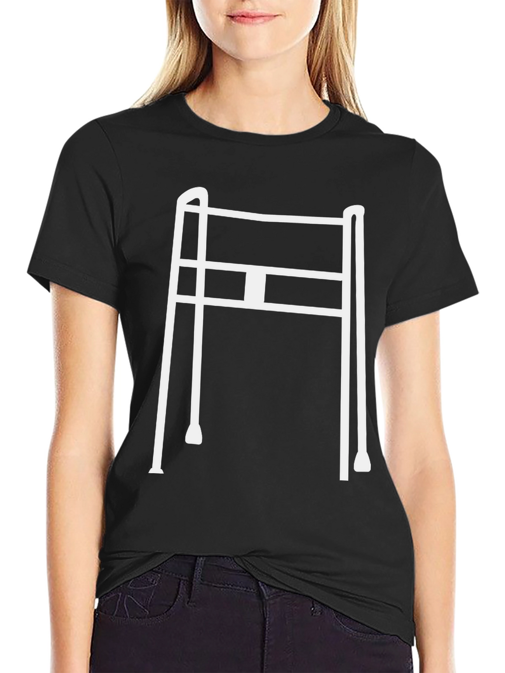 Mobility Aid Graphic Tee - Black