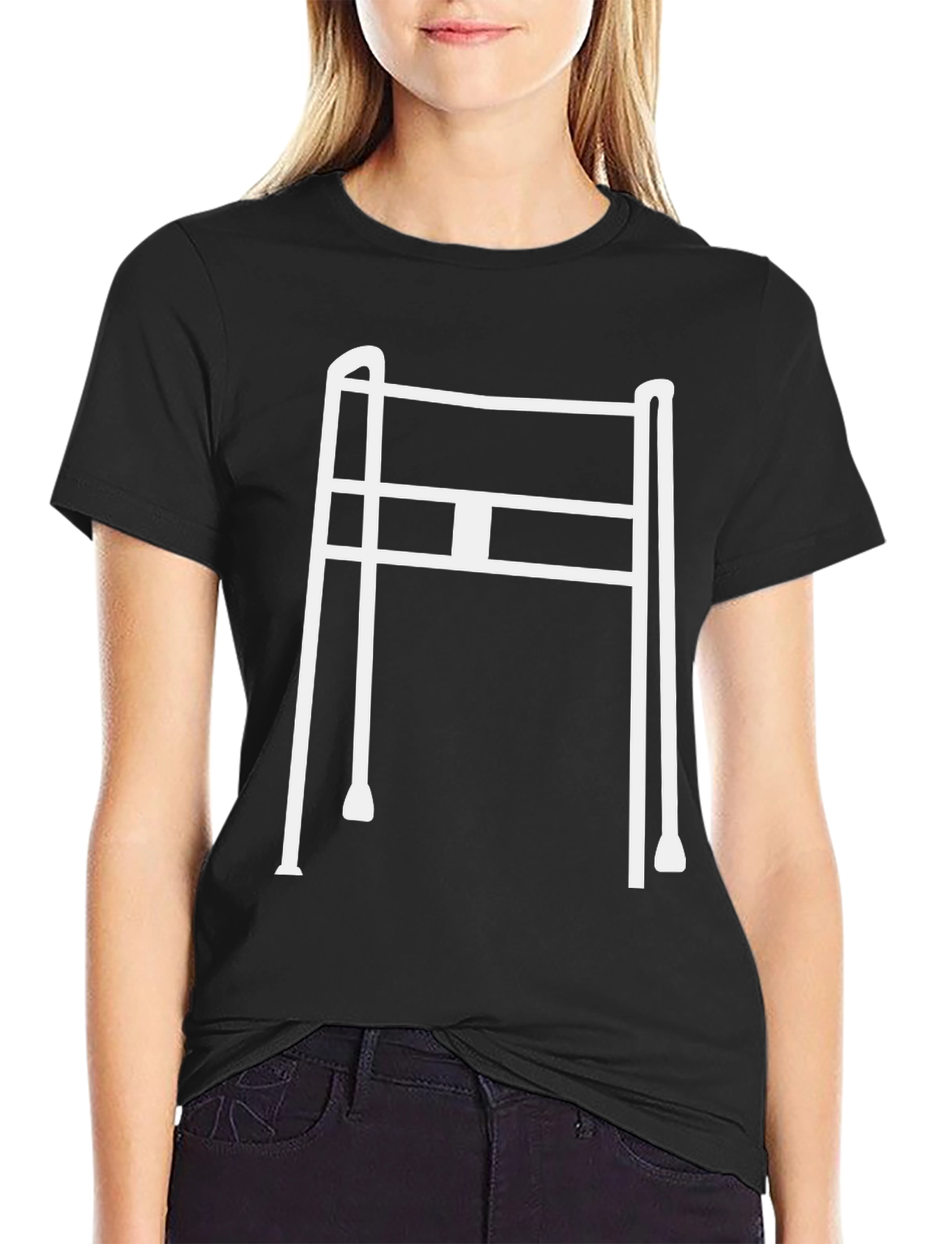 Mobility Aid Graphic Tee - Black