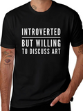 Introverted Art Lover T-Shirt