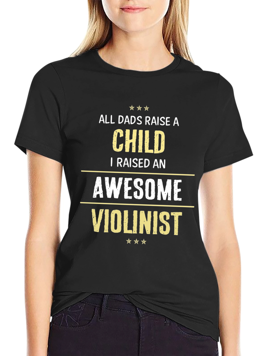 Awesome Violinist Dad T-Shirt