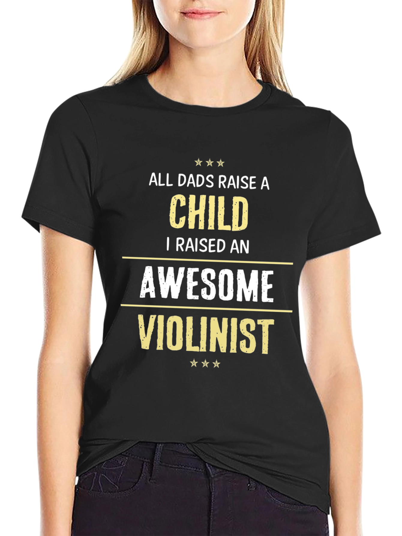 Awesome Violinist Dad T-Shirt