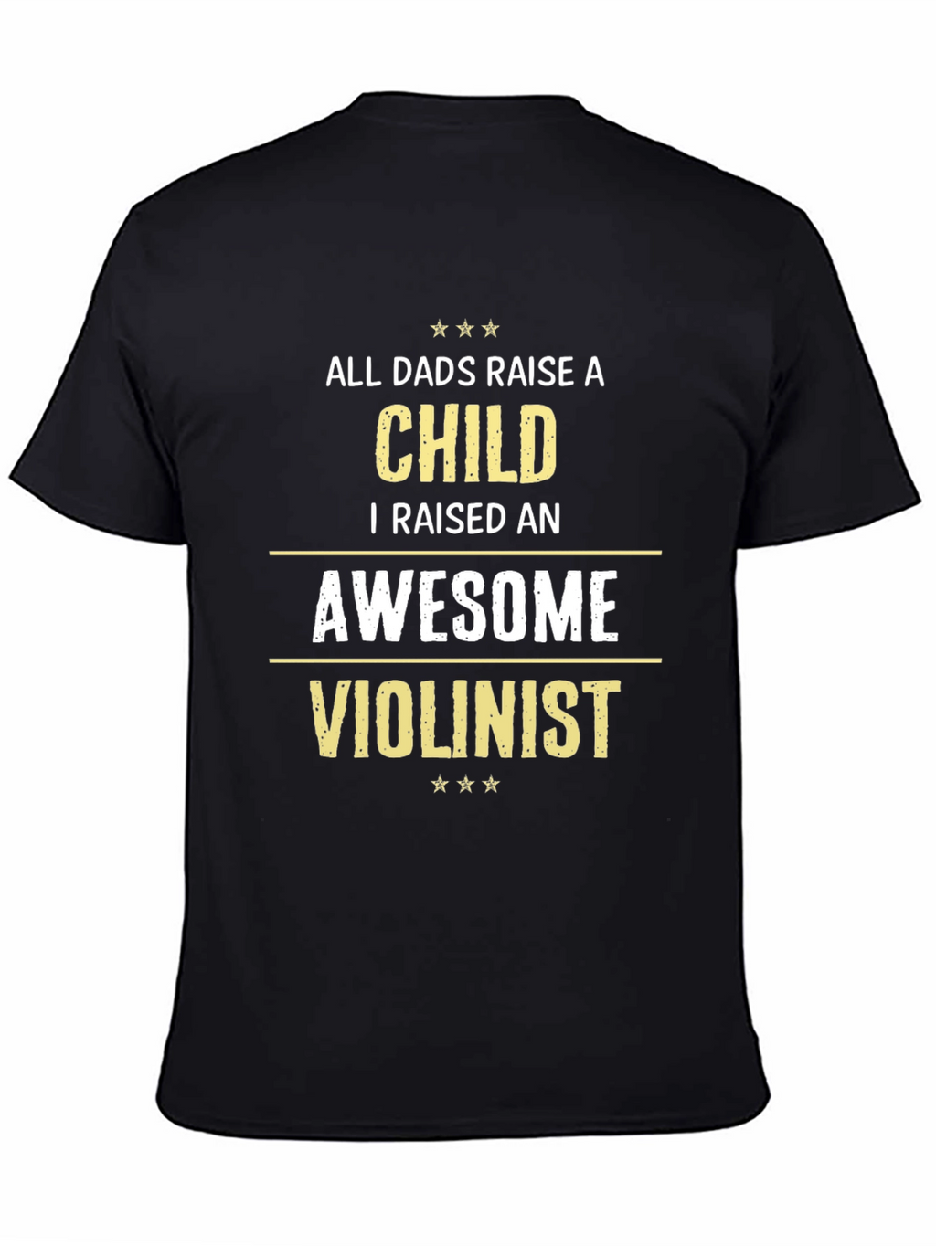 Awesome Violinist Dad T-Shirt