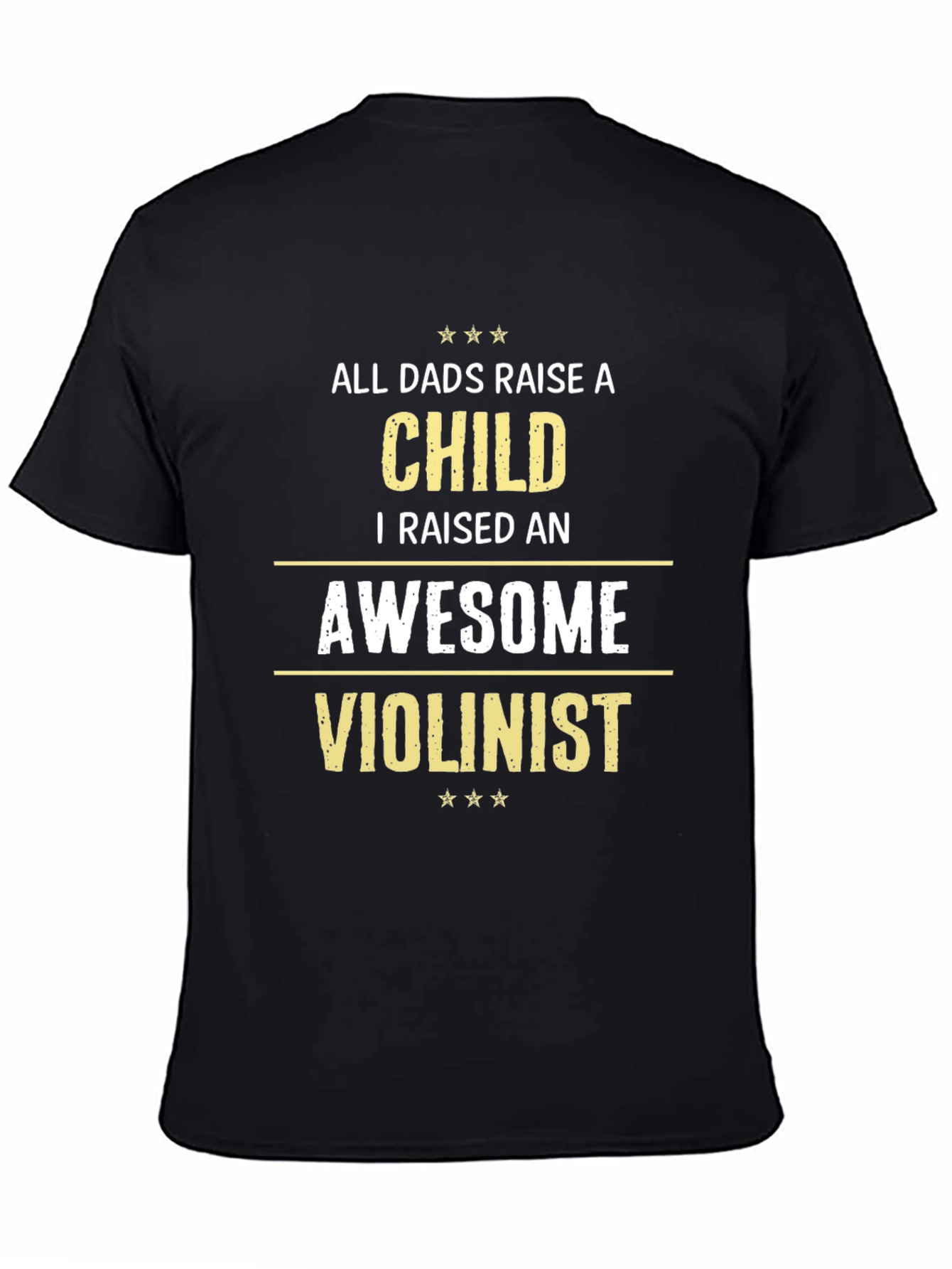 Awesome Violinist Dad T-Shirt