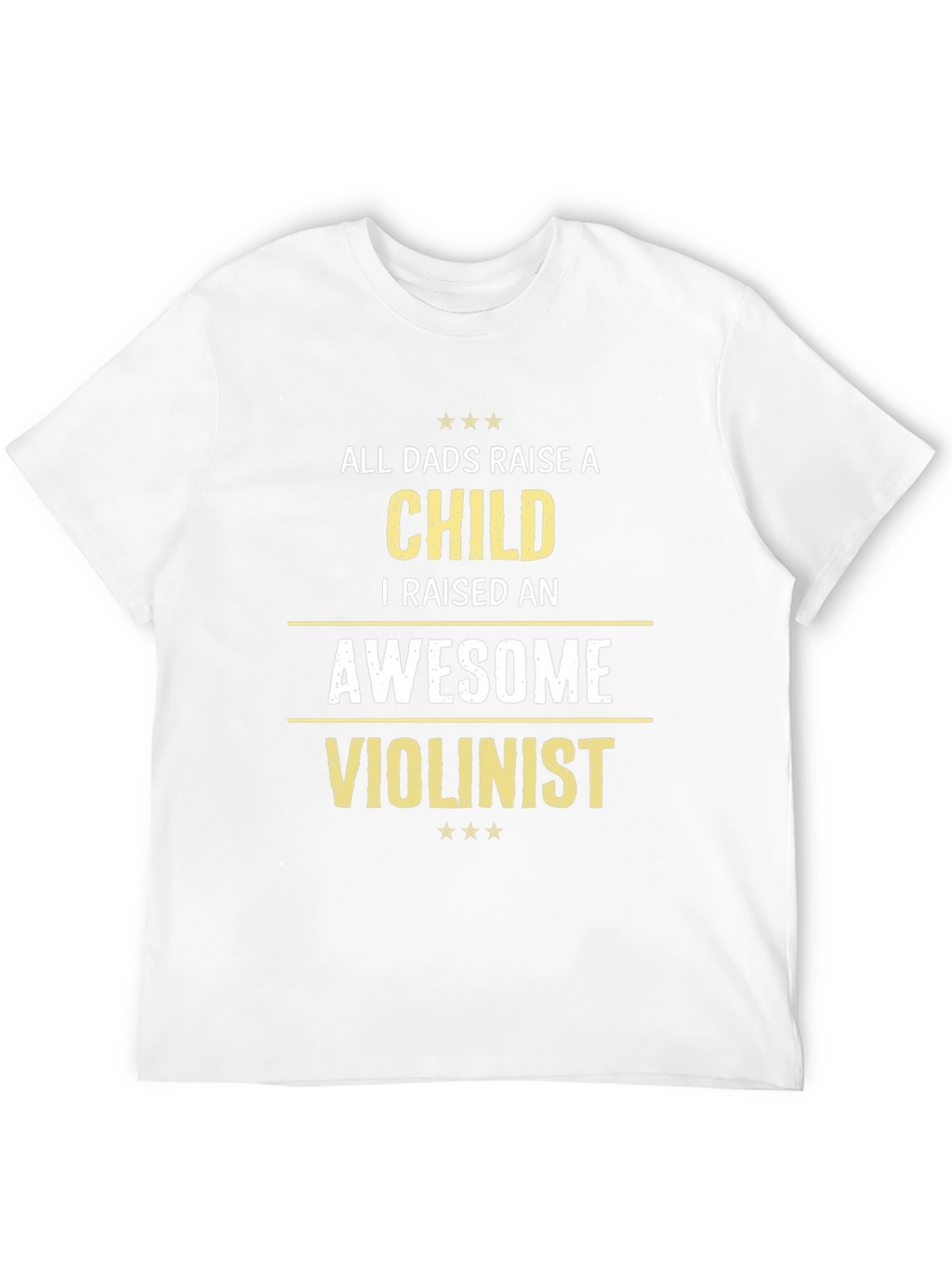 Awesome Violinist Dad T-Shirt