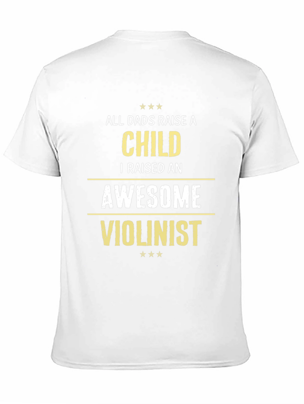 Awesome Violinist Dad T-Shirt