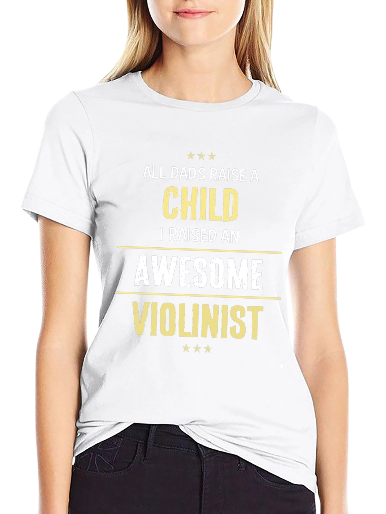 Awesome Violinist Dad T-Shirt