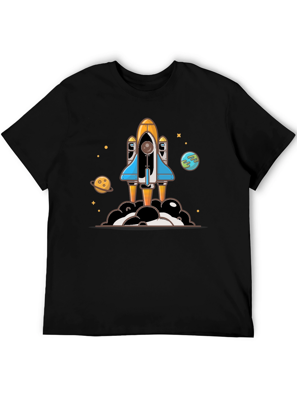 Rocket Launch T-Shirt - Outer Space Adventure!