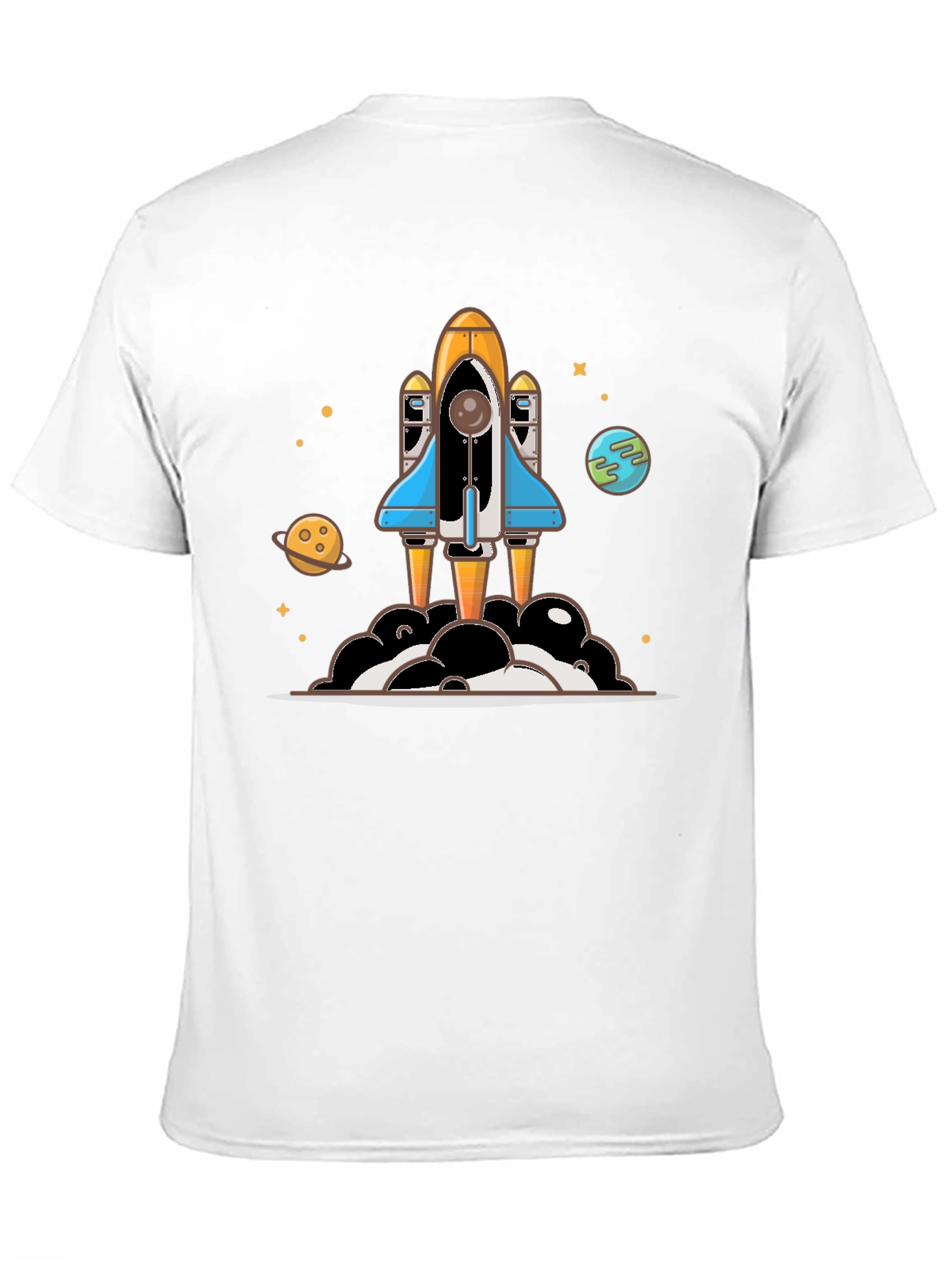 Rocket Launch T-Shirt - Outer Space Adventure!