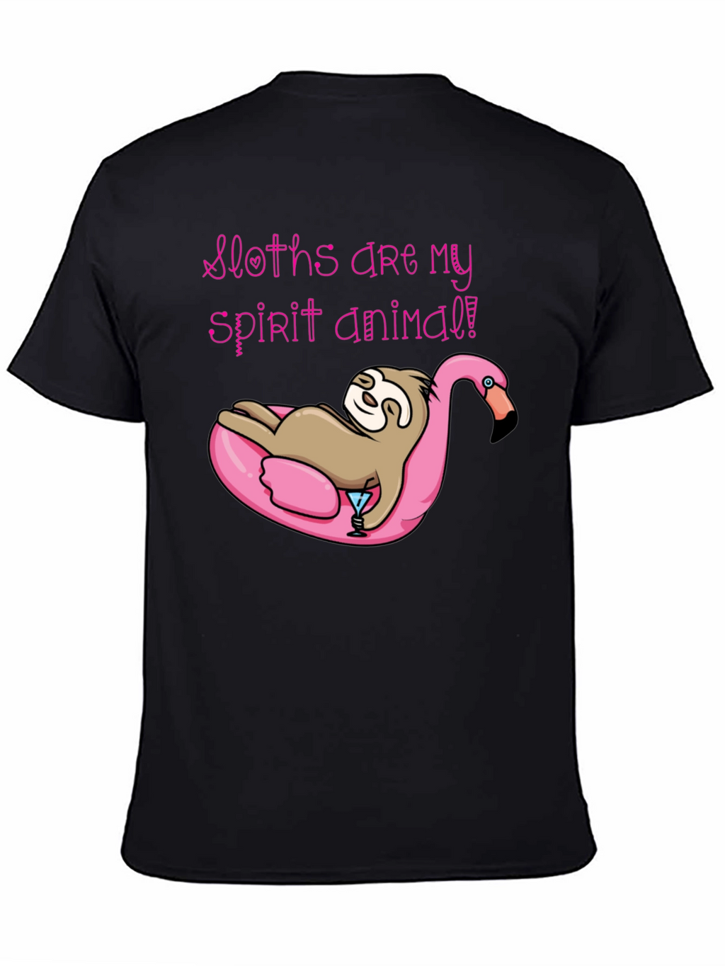Sloth Spirit Animal Graphic Tee