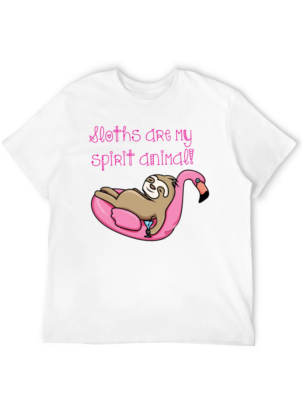 Sloth Spirit Animal Graphic Tee