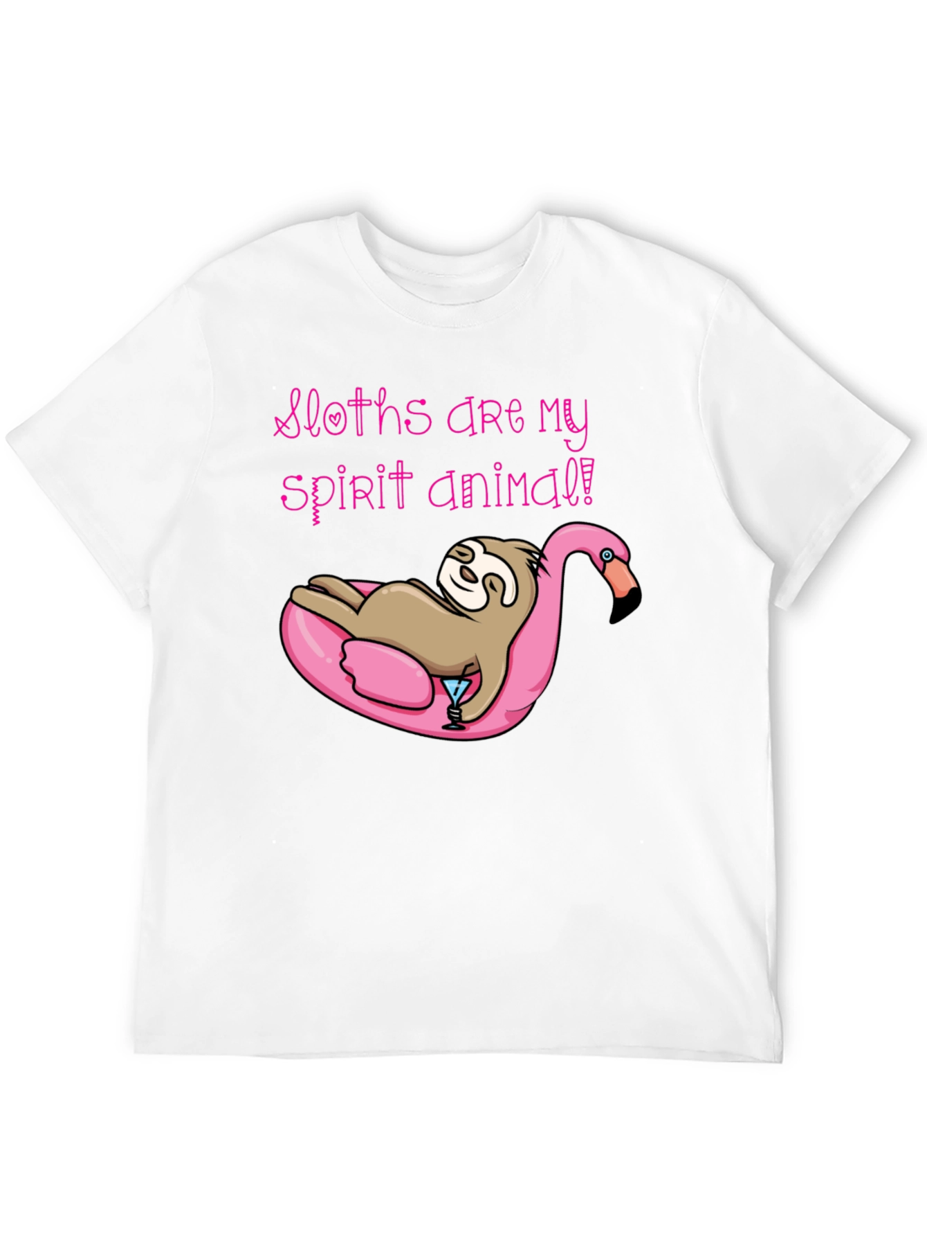 Sloth Spirit Animal Graphic Tee