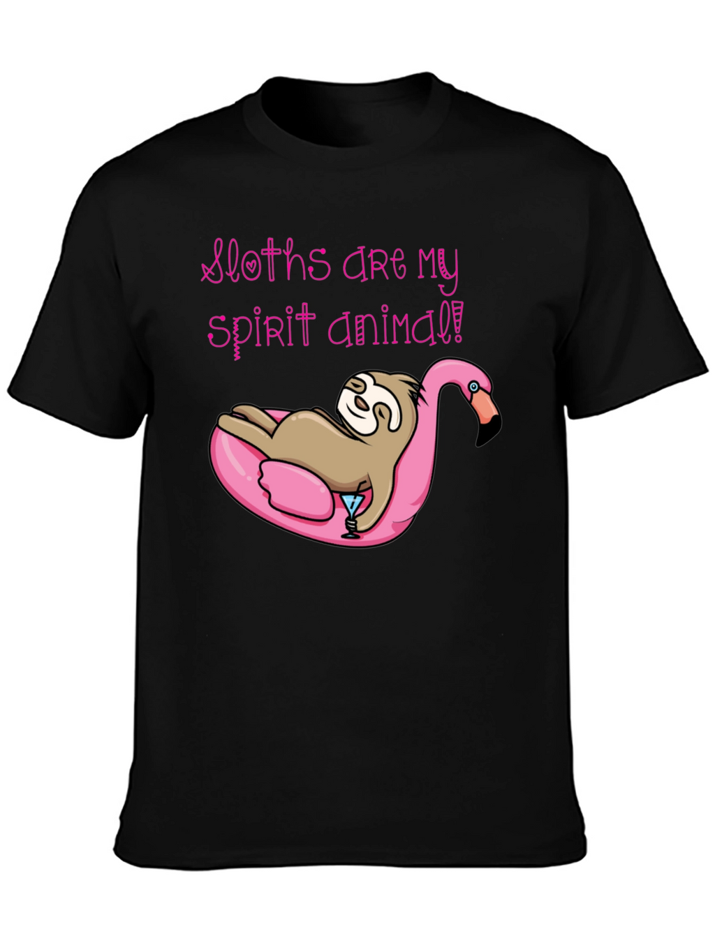 Sloth Spirit Animal Graphic Tee