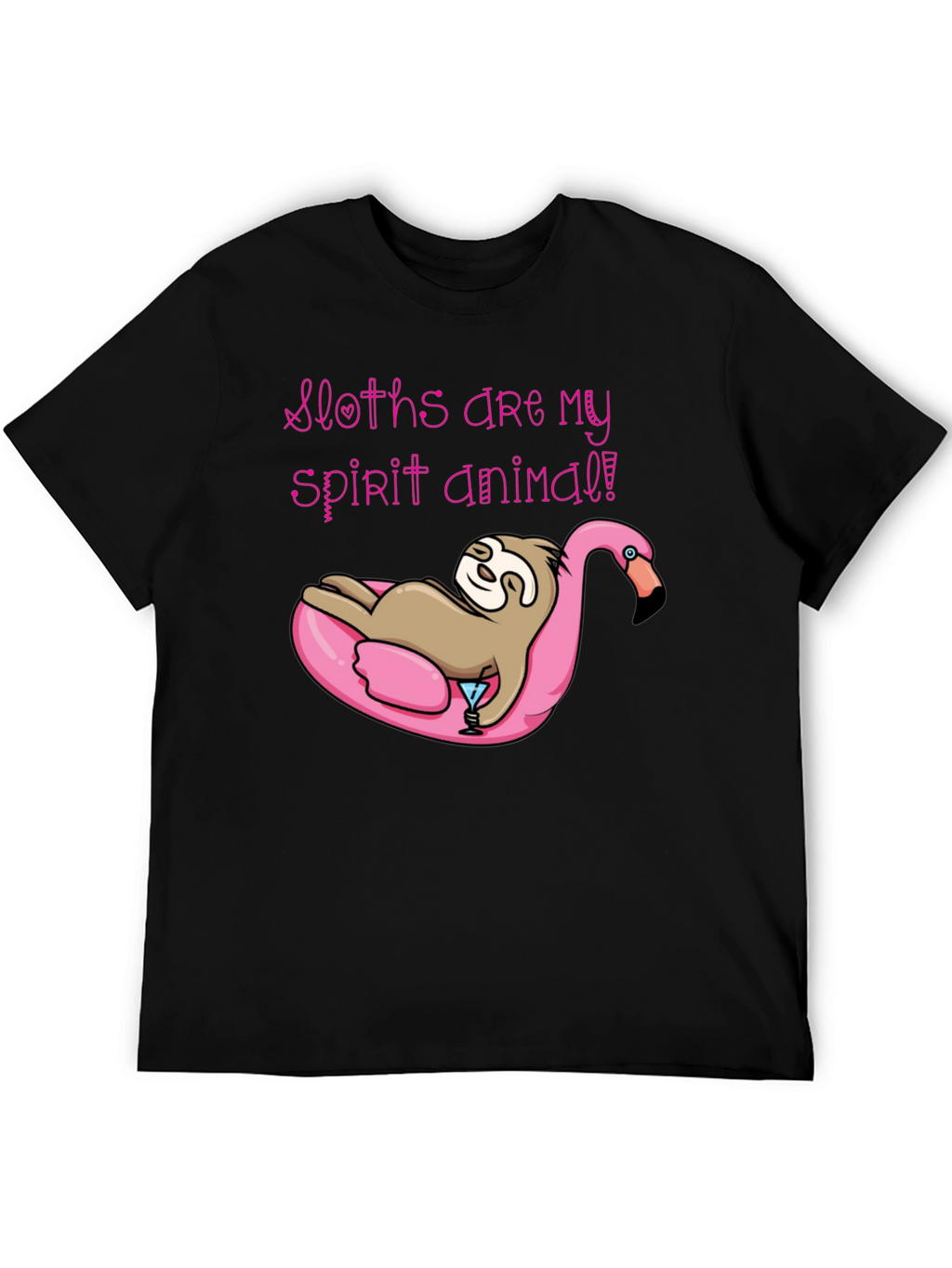 Sloth Spirit Animal Graphic Tee