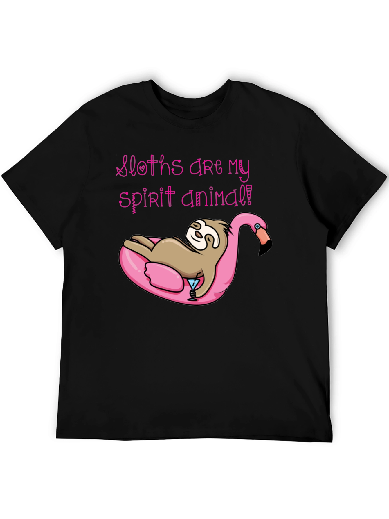 Sloth Spirit Animal Graphic Tee