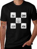 Uranium Selenium Thorium Astatine Brain Elements T-Shirt