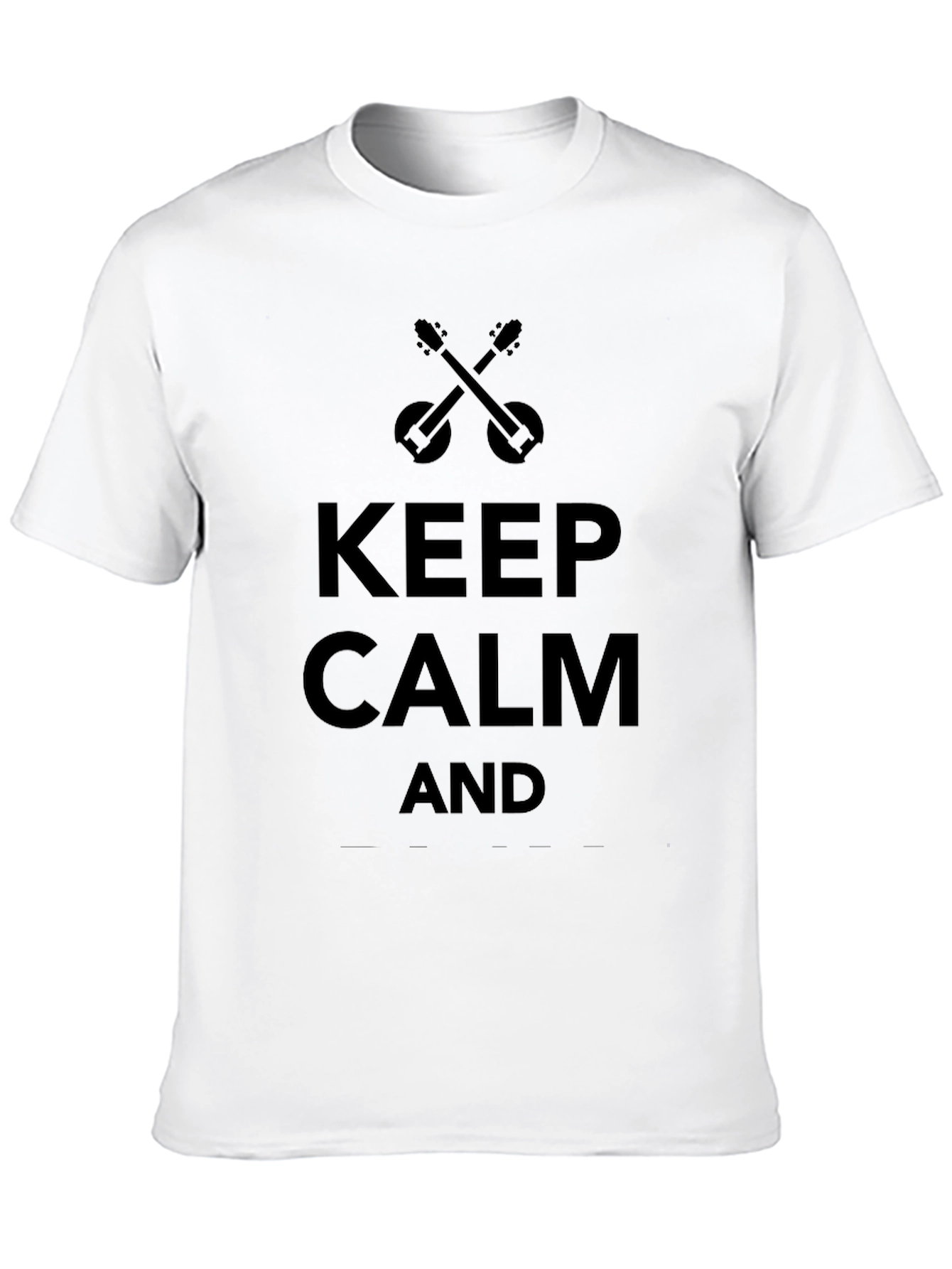 Keep Calm Banjo T-Shirt - Music Lovers Tee