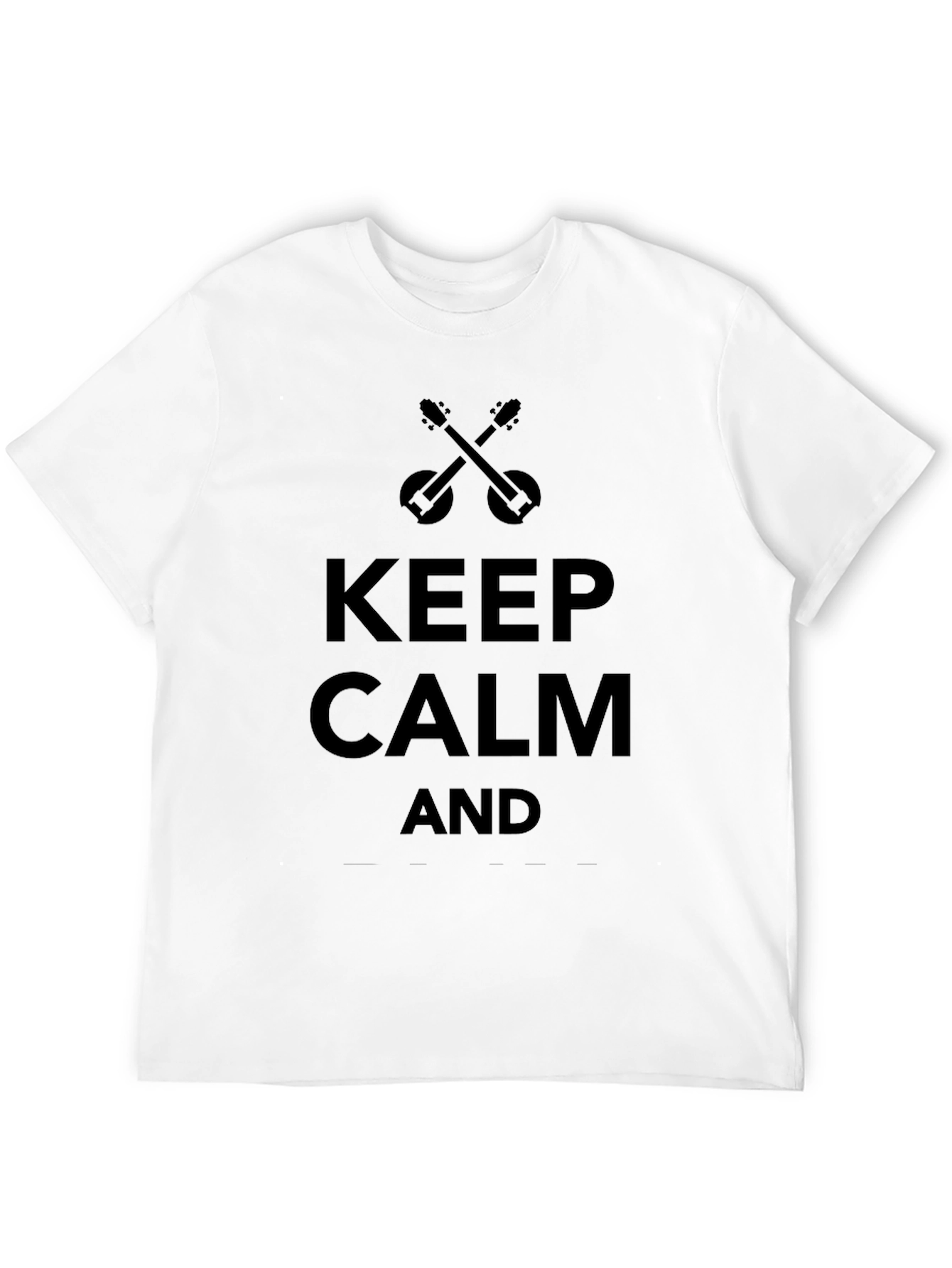 Keep Calm Banjo T-Shirt - Music Lovers Tee