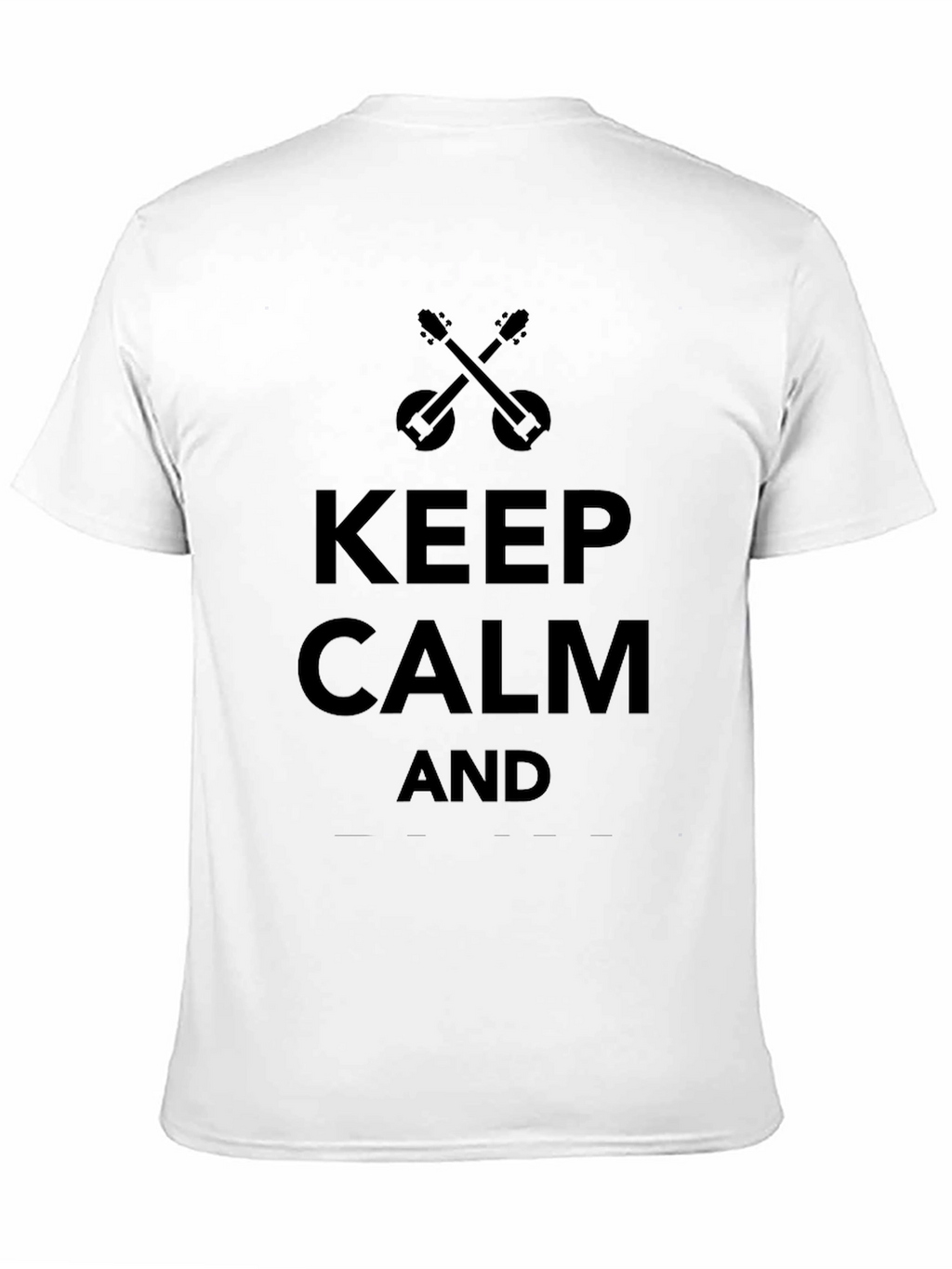 Keep Calm Banjo T-Shirt - Music Lovers Tee