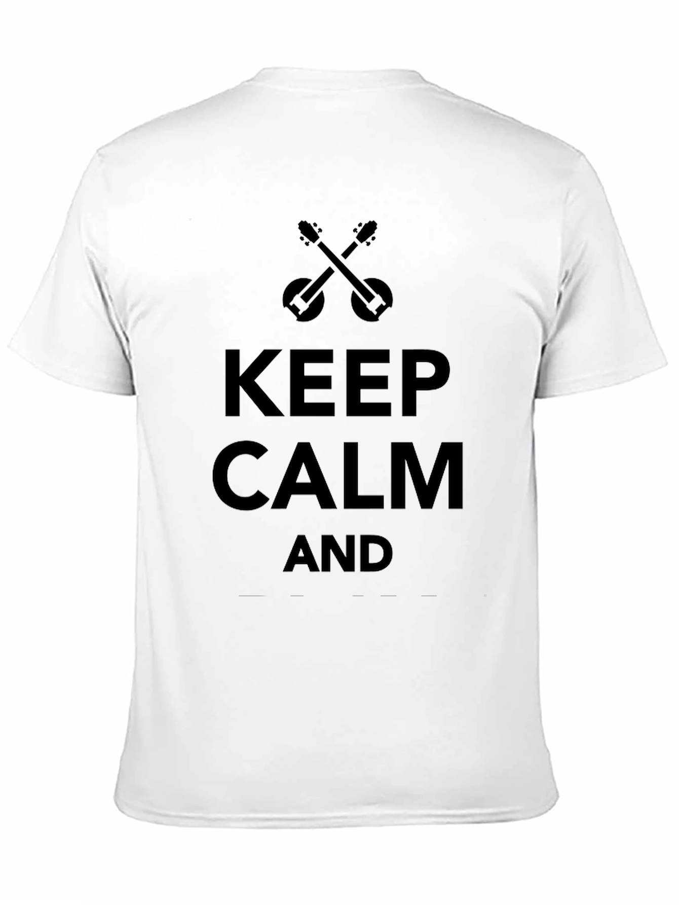 Keep Calm Banjo T-Shirt - Music Lovers Tee
