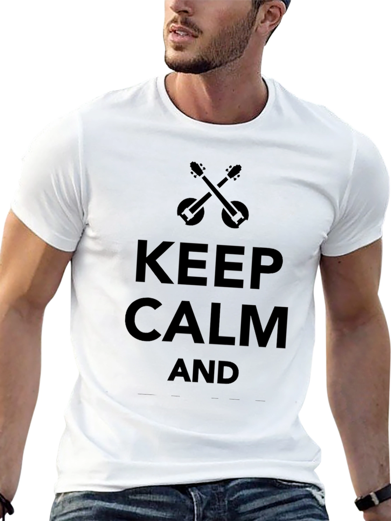 Keep Calm Banjo T-Shirt - Music Lovers Tee