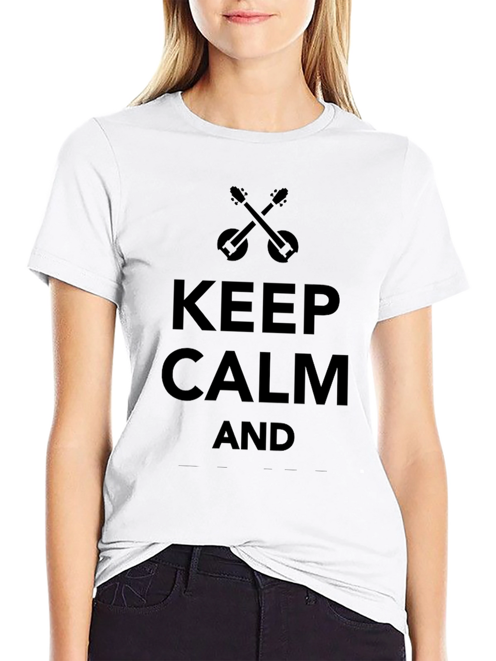 Keep Calm Banjo T-Shirt - Music Lovers Tee