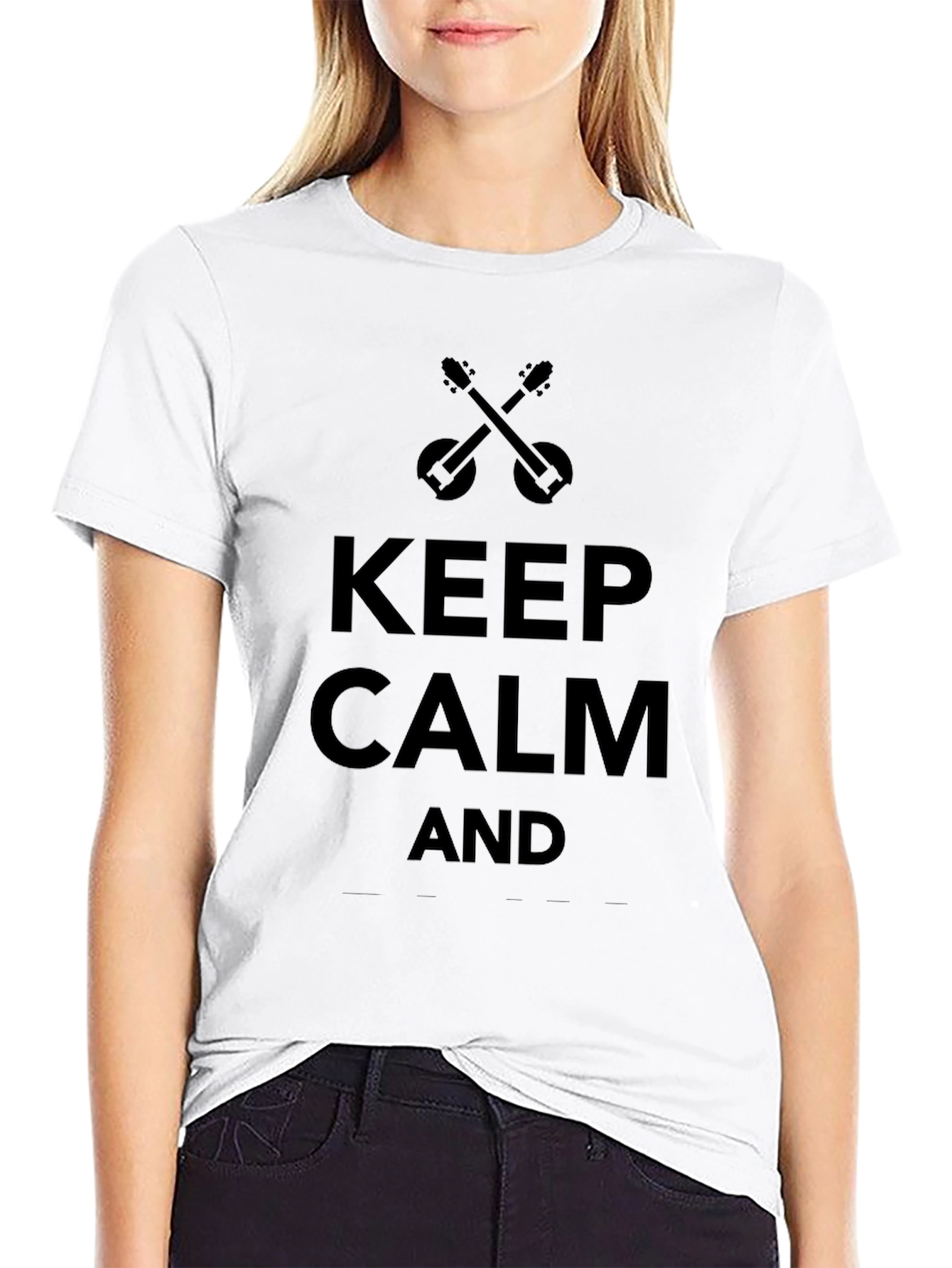 Keep Calm Banjo T-Shirt - Music Lovers Tee