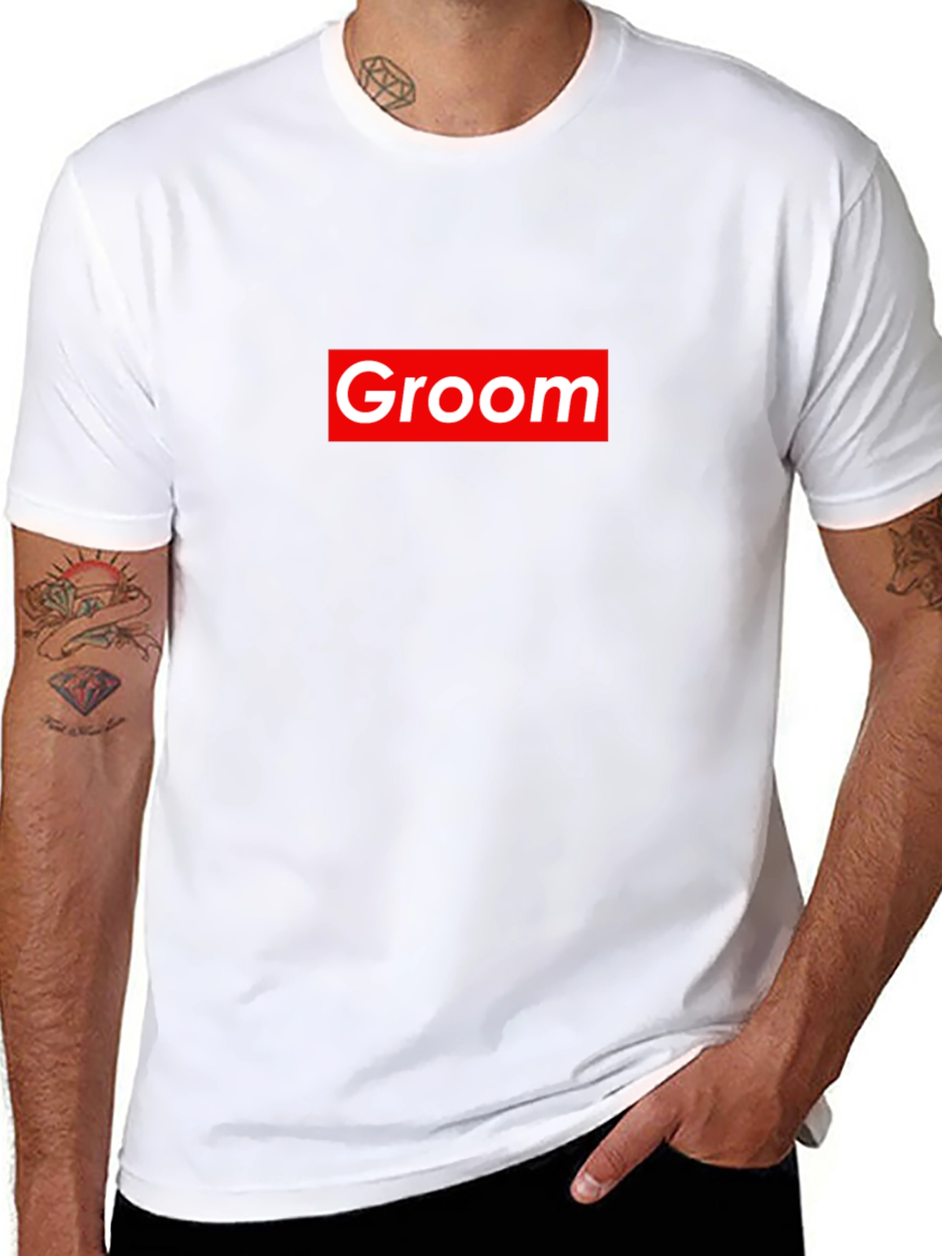 Groom Wedding T-Shirt - Supreme Style!