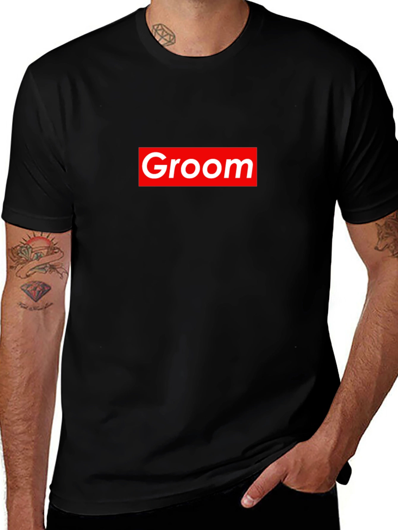Groom Wedding T-Shirt - Supreme Style!