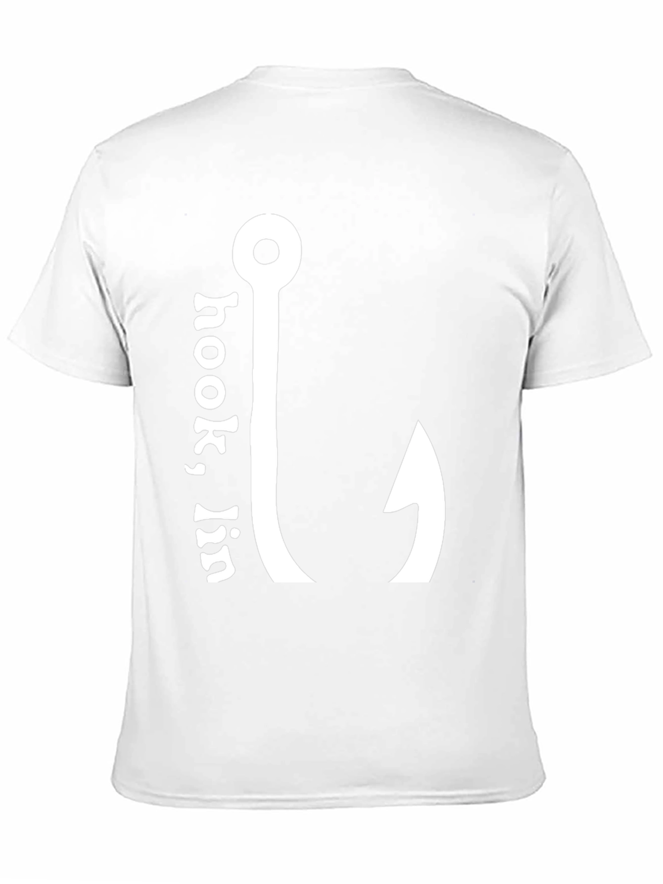 Hook Em In Fishing T-Shirt - Black