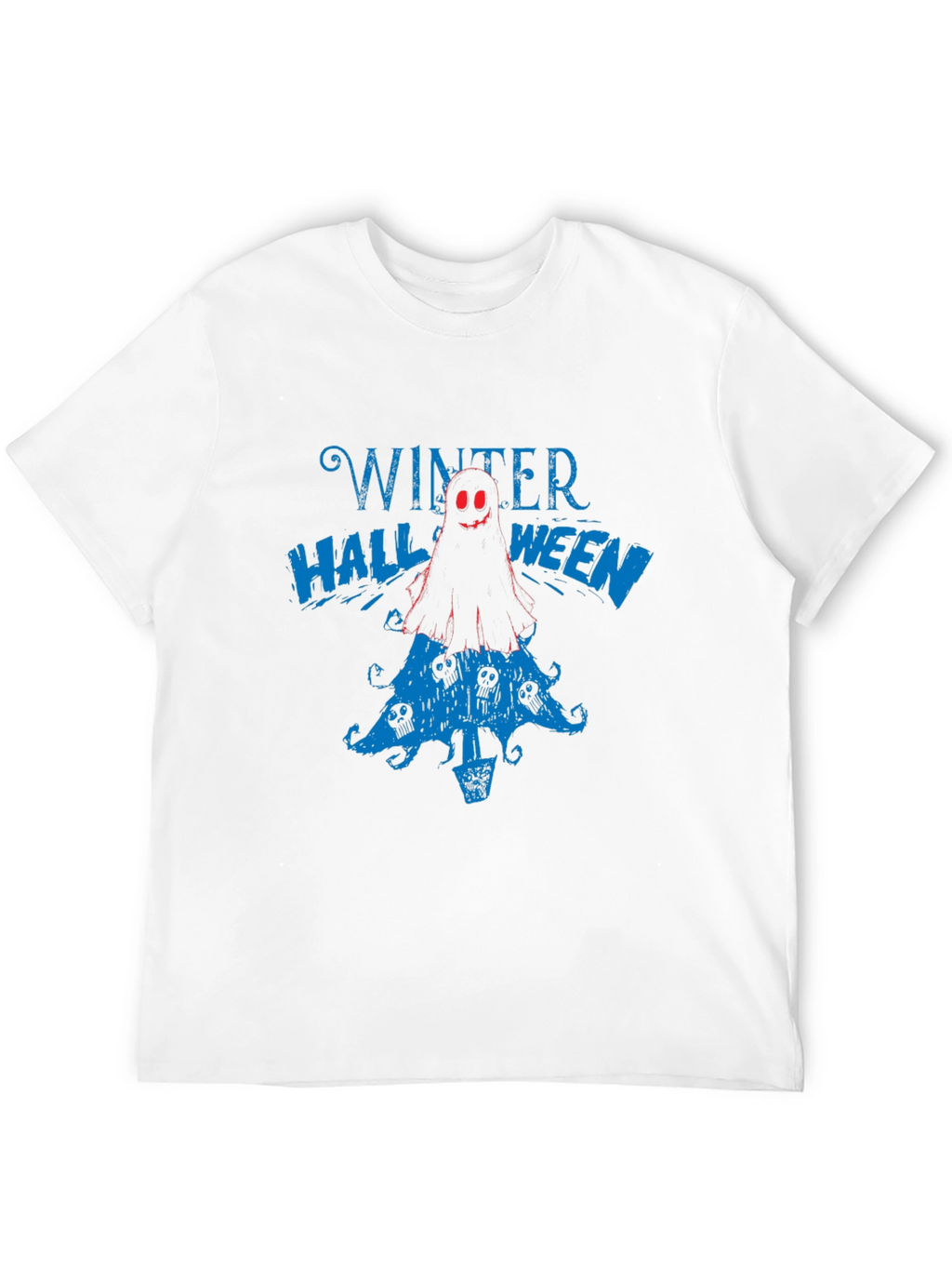 Winter Halloween Graphic Print Tee