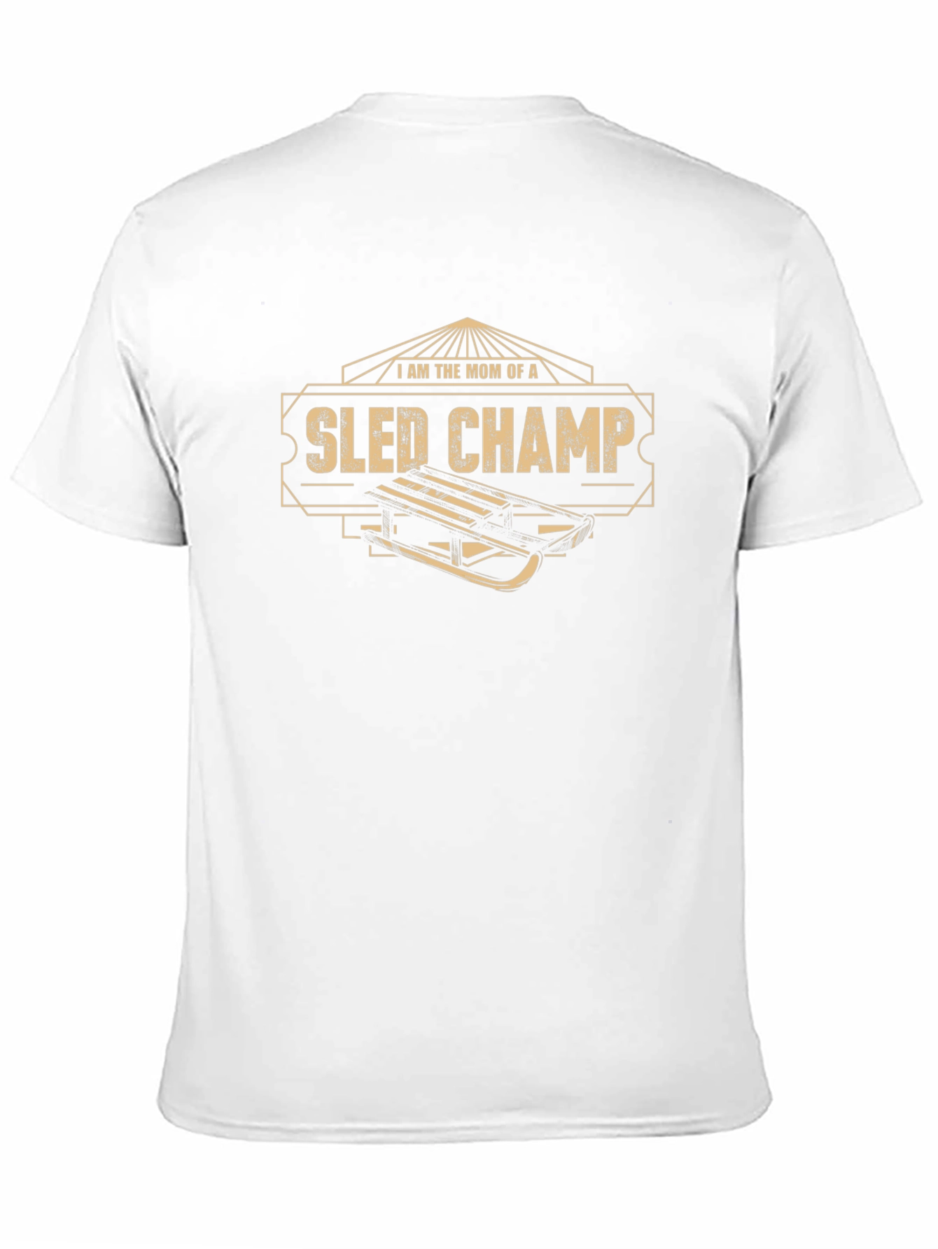 Sled Champ Mom Graphic Tee