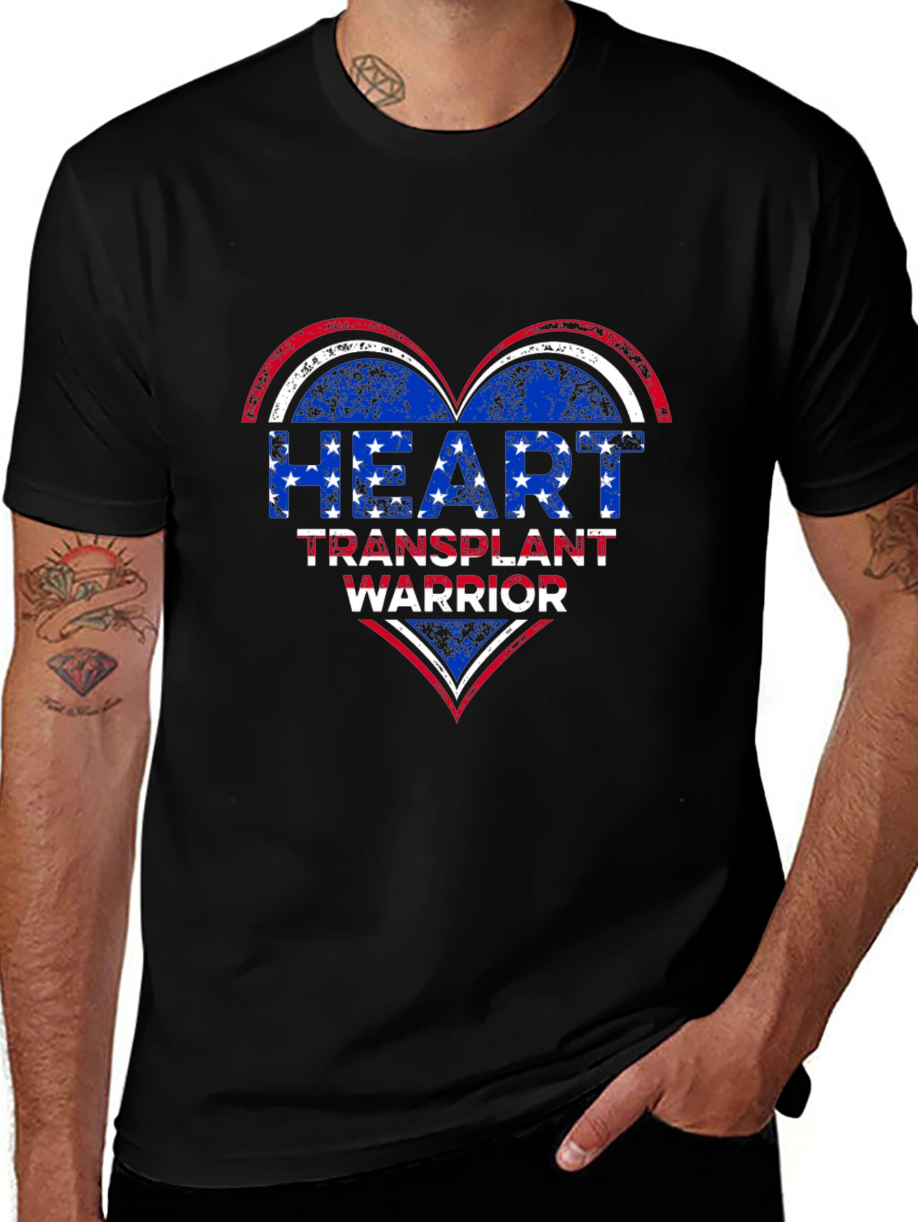 Heart Transplant Warrior Tee