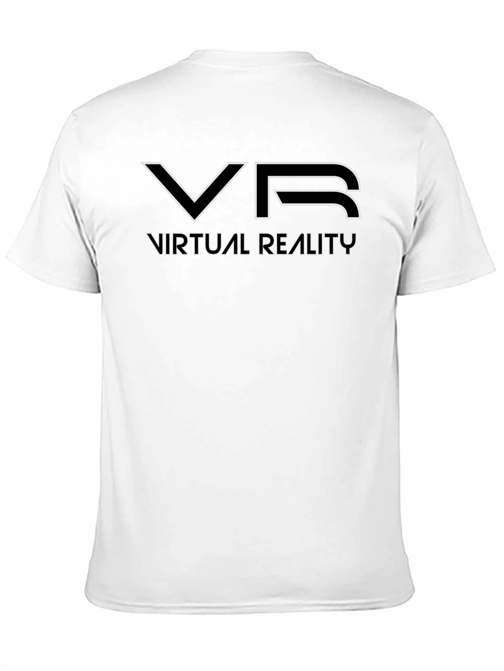 VR Virtual Reality Graphic T-Shirt - Black